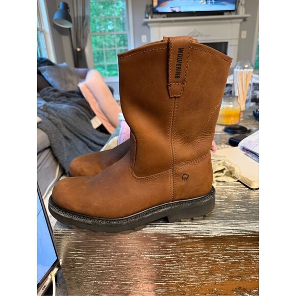 Wolverine W04727 Men’s DD Work Wellington Boots sz 10 EUC - Picture 3 of 5